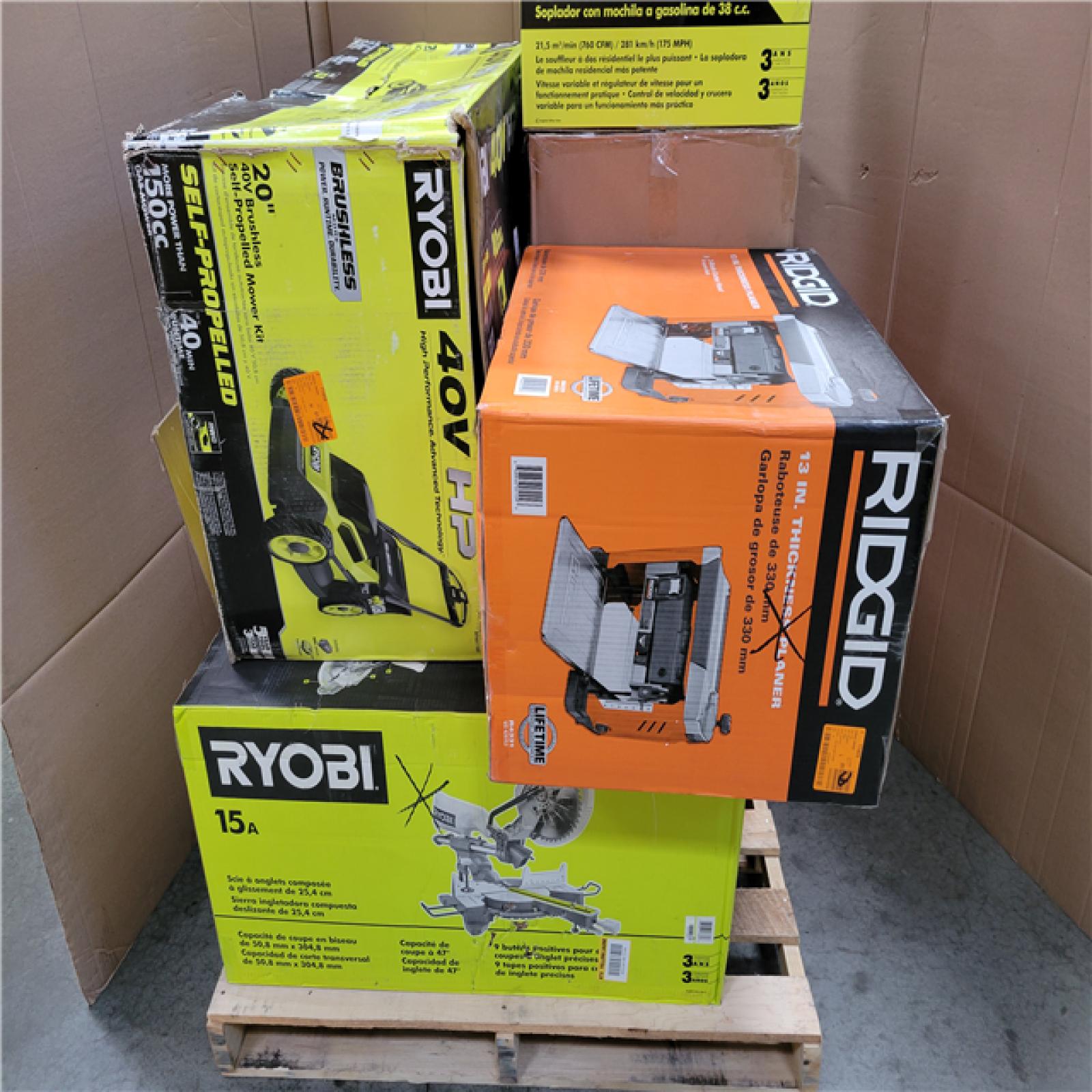 CALIFORNIA AS-IS TOOL PALLET