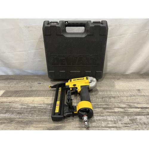 AS-IS DEWALT Pneumatic 18-Gauge 1/4 in. Crown Corded Stapler