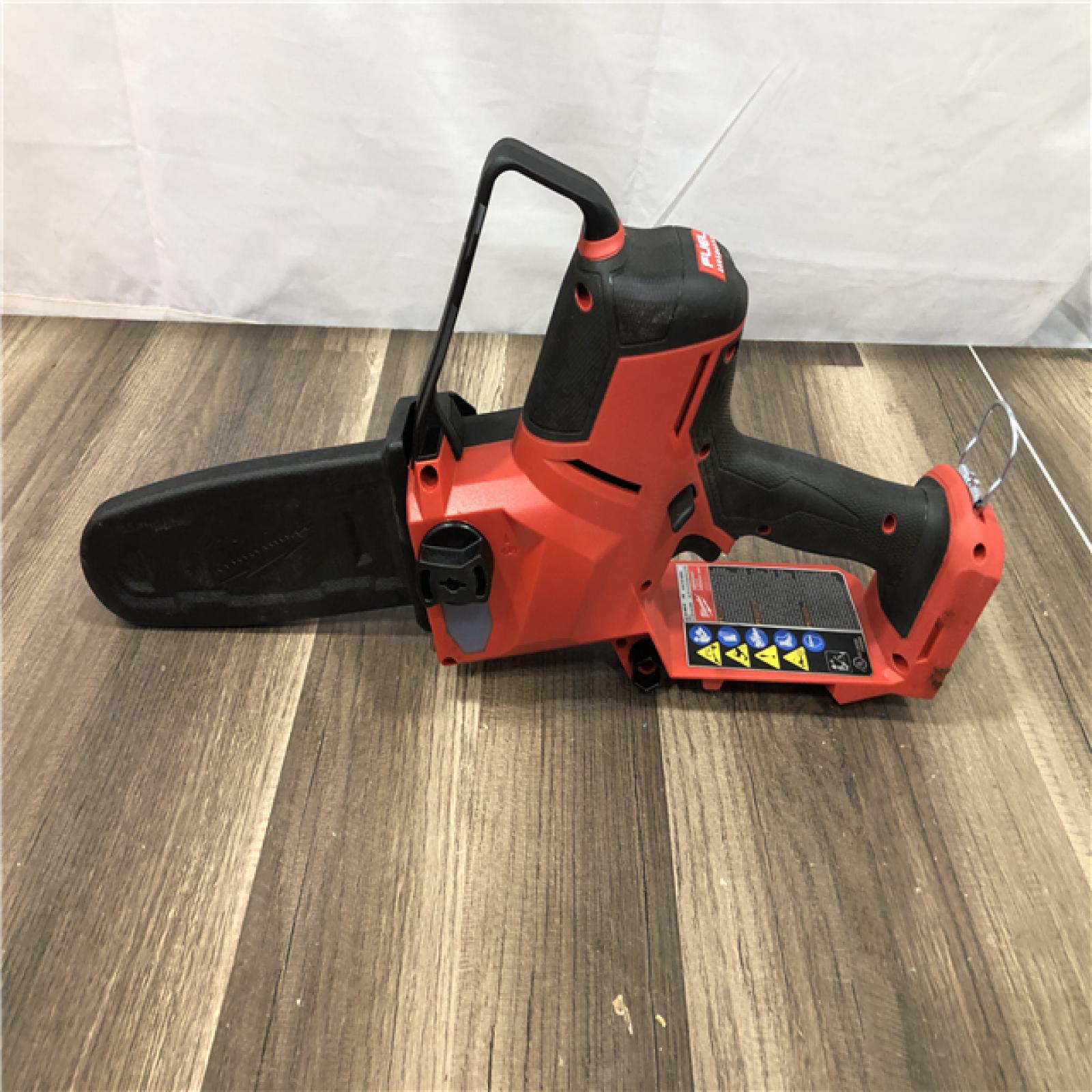 AS-IS Milwaukee M18 FUEL 18V Lithium-Ion Brushless Battery 8 in. HATCHET Pruning Saw (Tool-Only)