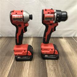 AS-IS Milwaukee  18V Lithium-Ion Brushless Cordless Compact Drill/Impact Combo Kit