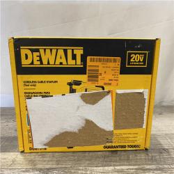 NEW - DEWALT 20V MAX Lithium-Ion Cordless Cable Stapler (Tool Only)