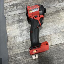 AS-IS Milwaukee FUEL 18V Lithium-Ion Brushless Cordless 1/4 in. Hex Impact Driver Kit