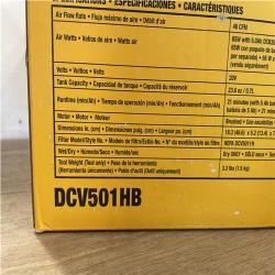 NEW! DEWALT Bagless 20V MAX Stick Cordless General Dirt Filter Handheld Vacuum (Tool Only)
