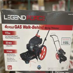 DALLAS LOCATION NEW! - Legend Force 22 in. 173 cc Gas Walk Behind String Trimmer/Mower