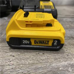 AS-IS DEWALT 20V MAX Lithium-Ion 15-Degree Electric Cordless Roofing Nailer Kit