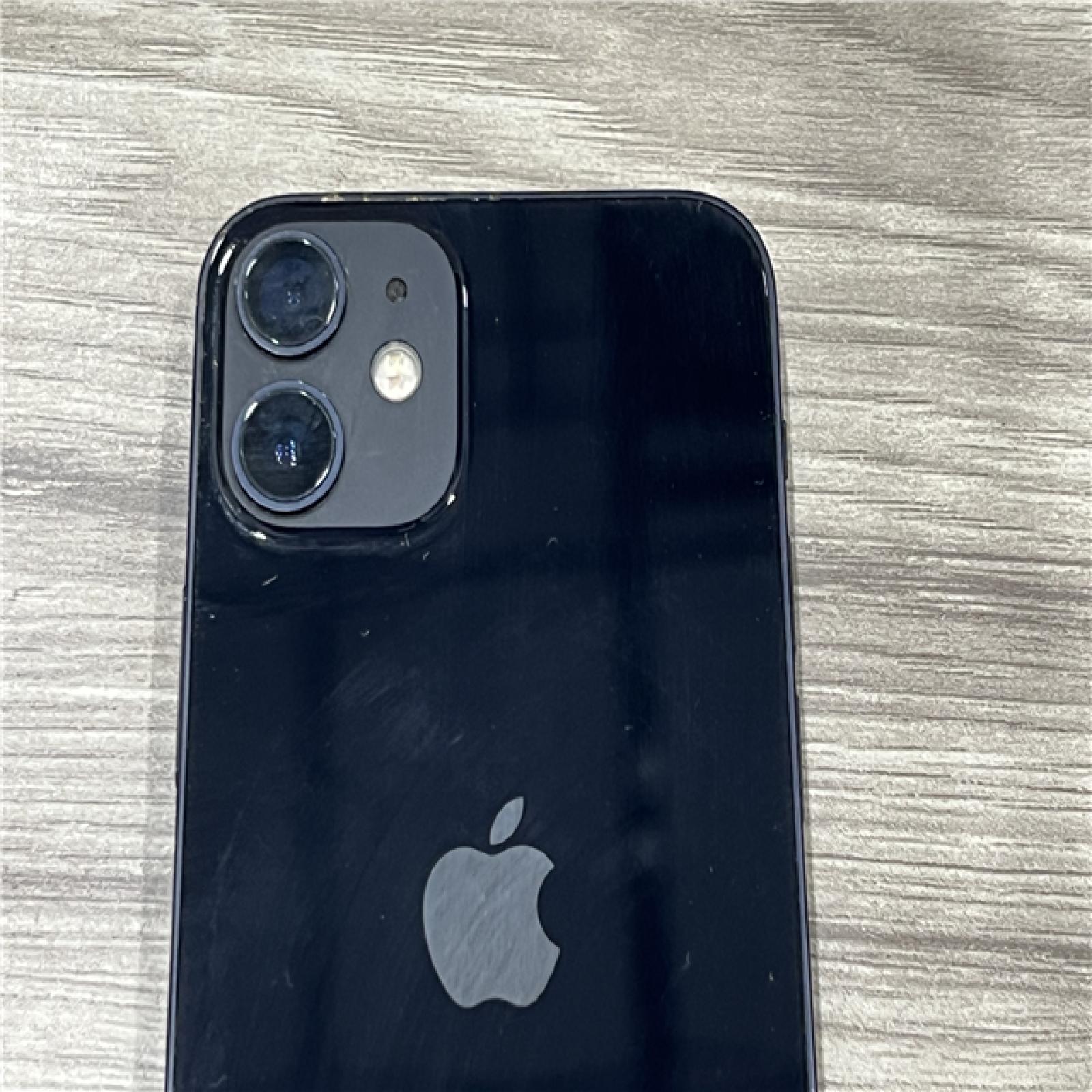 AS-IS Apple iPhone 12 Mini 128GB Black A2176 MG753LL/A