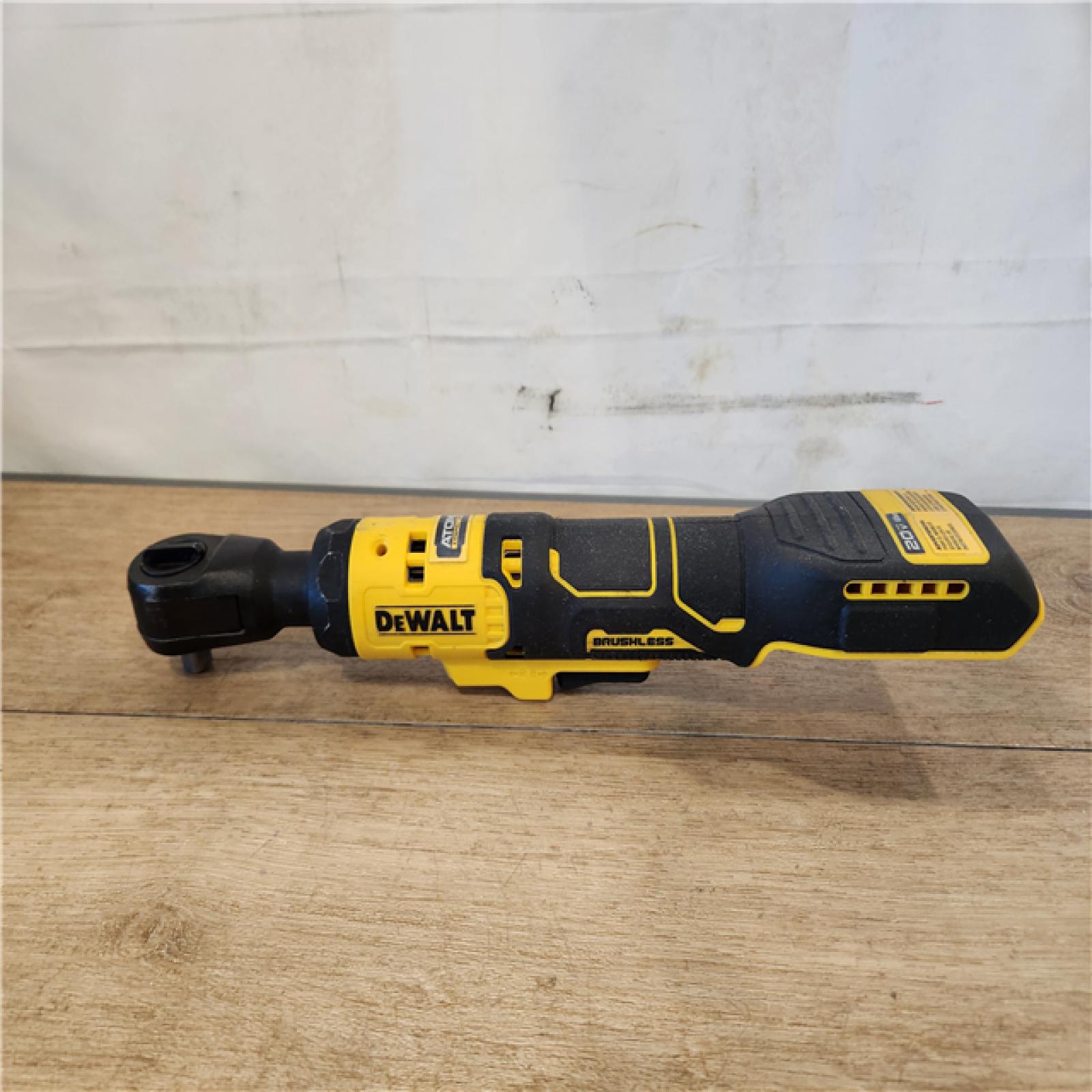 AS-IS- ATOMIC 20V MAX Cordless 3/8 in. Ratchet (Tool Only)