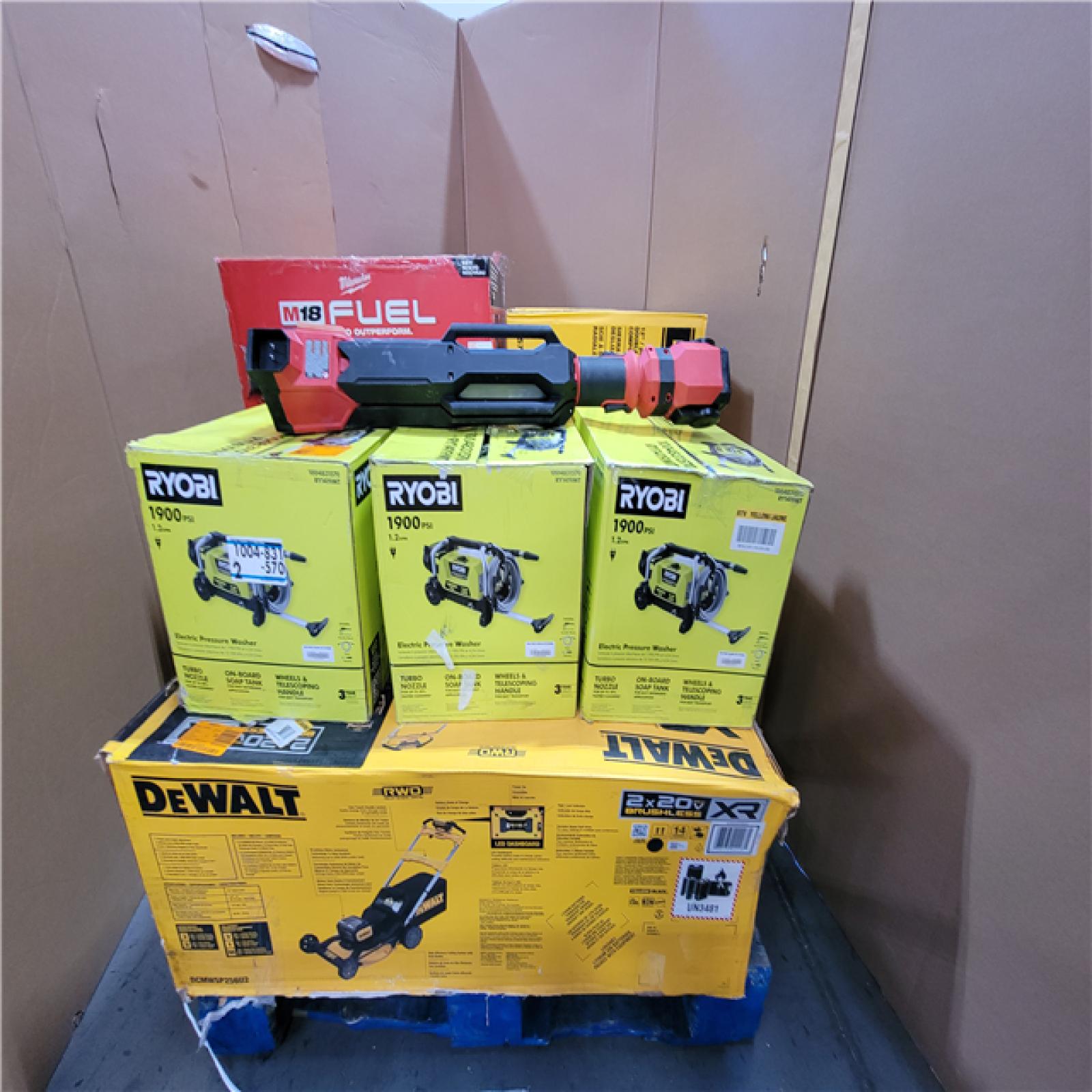 CALIFORNIA AS-IS TOOL PALLET