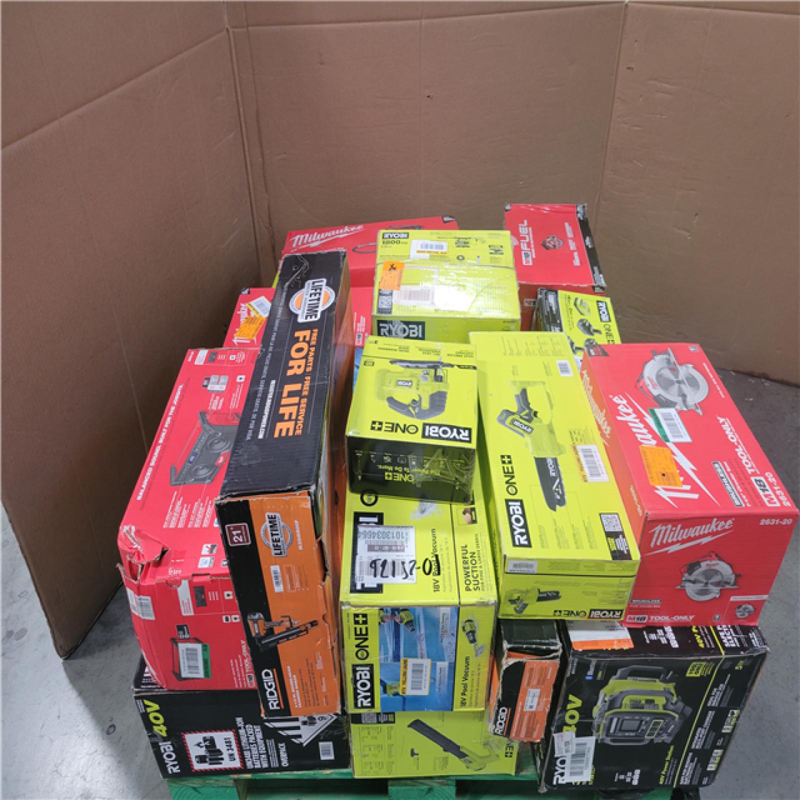 CALIFORNIA AS-IS TOOL PALLET