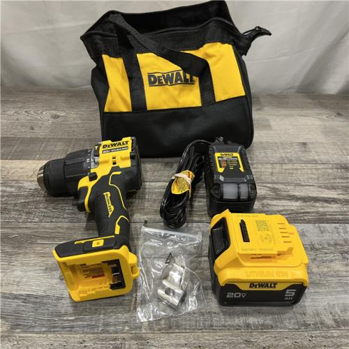 AS-IS DEWALT ATOMIC 20V Lithium-Ion Cordless 1/2 in. Hammer Drill Kit