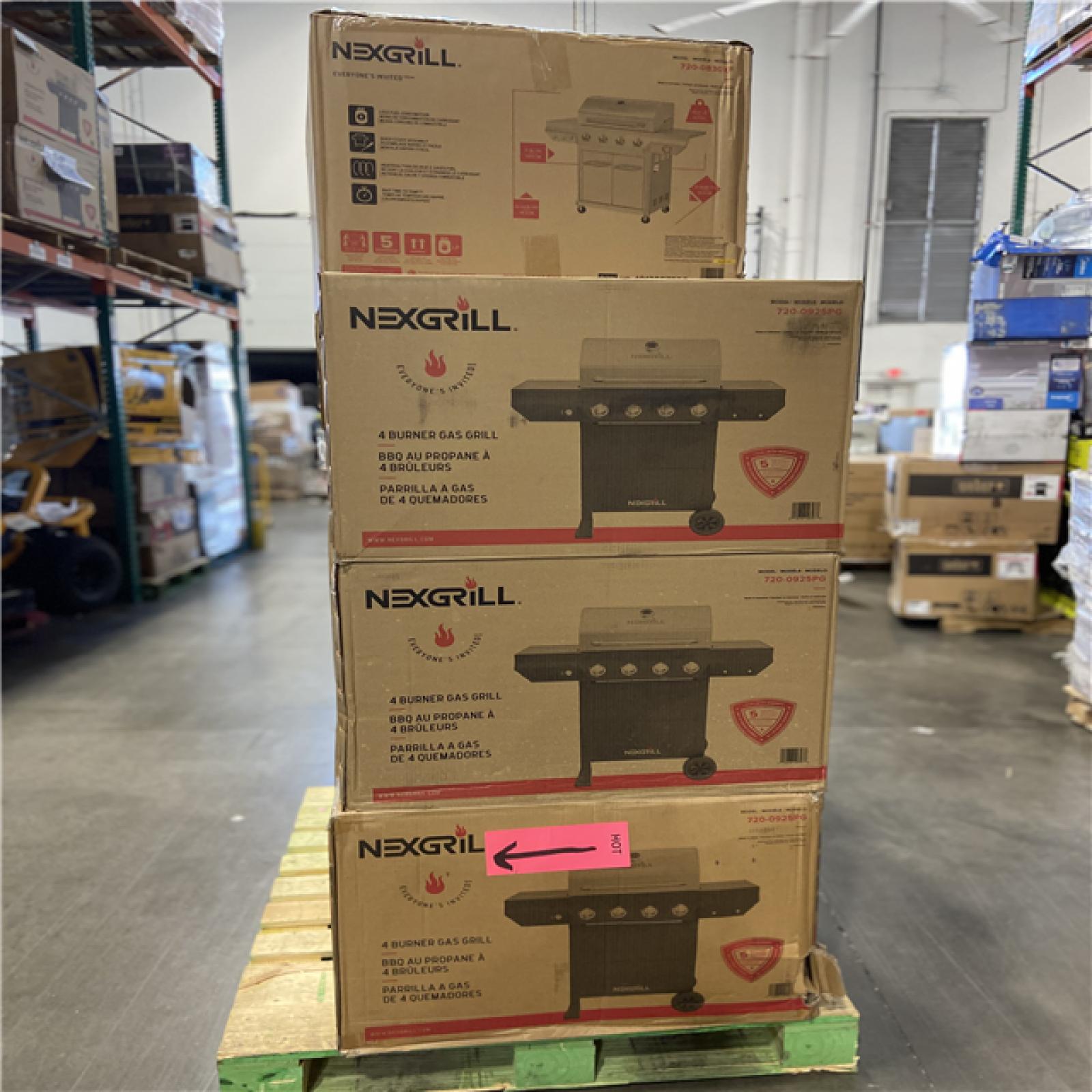 DALLAS LOCATION - MIXED GRILL PALLET - (7 UNITS)