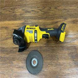 AS-IS DEWALT FLEXVOLT 60V MAX Cordless Brushless 4.5 in. to 6 in. Small Angle Grinder with Kickback Brake (Tool Only)