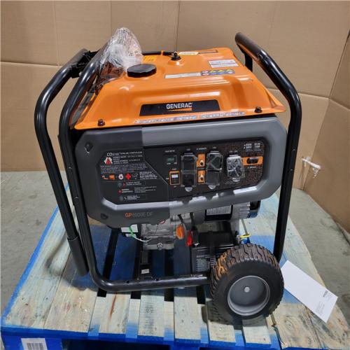 CALIFORNIA AS-IS GENERAC PORTABLE GENERATOR