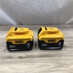 AS-IS DEWALT 20V MAX XR 4 Ah Li-Ion Battery (2 Pc) DCB204-2