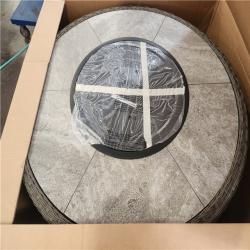 Phoenix NEW SUNVILLA Cypress Round FirePit Table