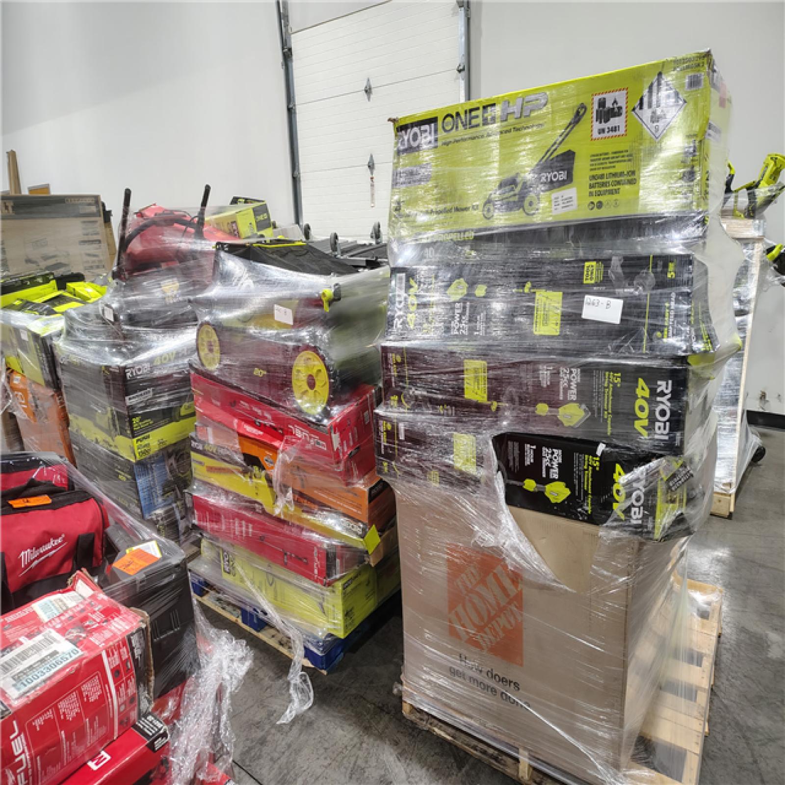Pittston Location As-Is Power Tools Partial Truckload (13 Pallets) 1263-B