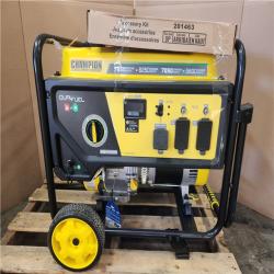 Phoenix NEW Champion Power Equipment 7850/6250-Watt Recoil Start Gasoline and Propane Powered Dual Fuel Portable Generator with CO Shield