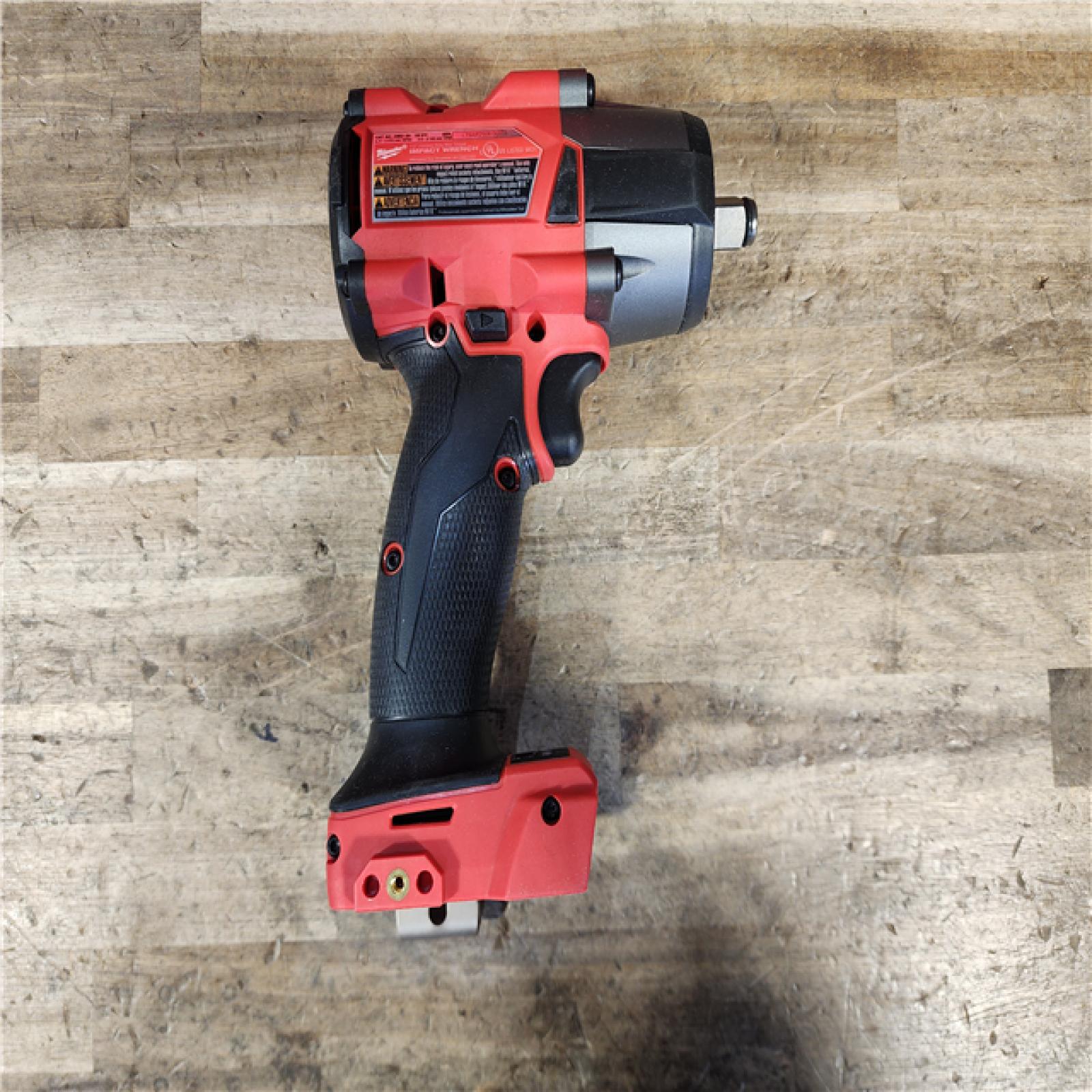 HOUSTON LOCATION - AS-IS Milwaukee FUEL 18V Lithium-Ion Brushless Cordless Mid Torque 1/2 in. Impact Wrench w/Friction Ring (Tool-Only