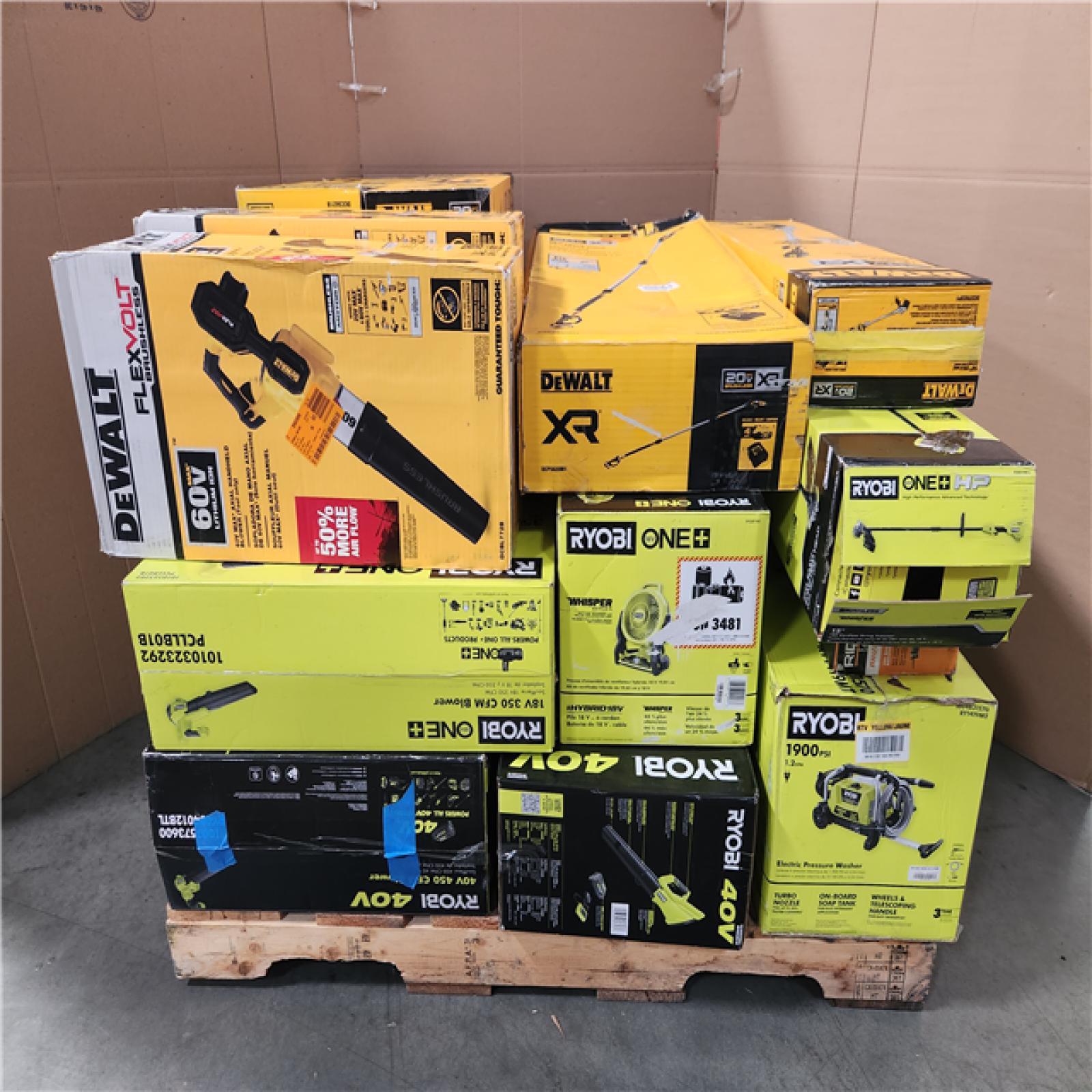 CALIFORNIA AS-IS TOOL PALLET