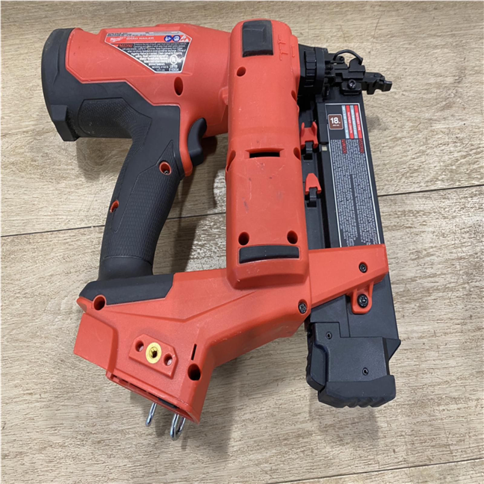 AS-IS - Milwaukee FUEL 18-Volt Lithium-Ion Brushless Cordless Gen II 18-Gauge Brad Nailer (Tool-Only)