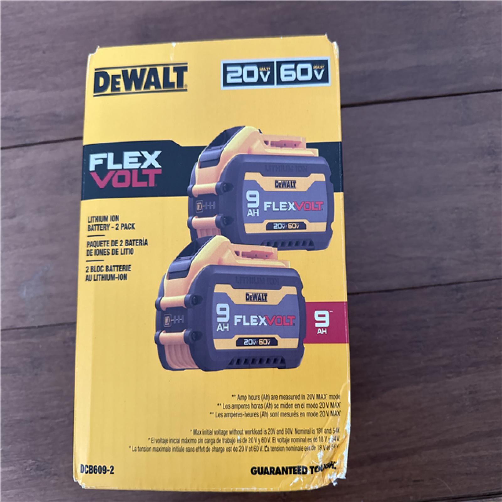 California NEW DeWalt Lithium Ion Battery- 2 Pack