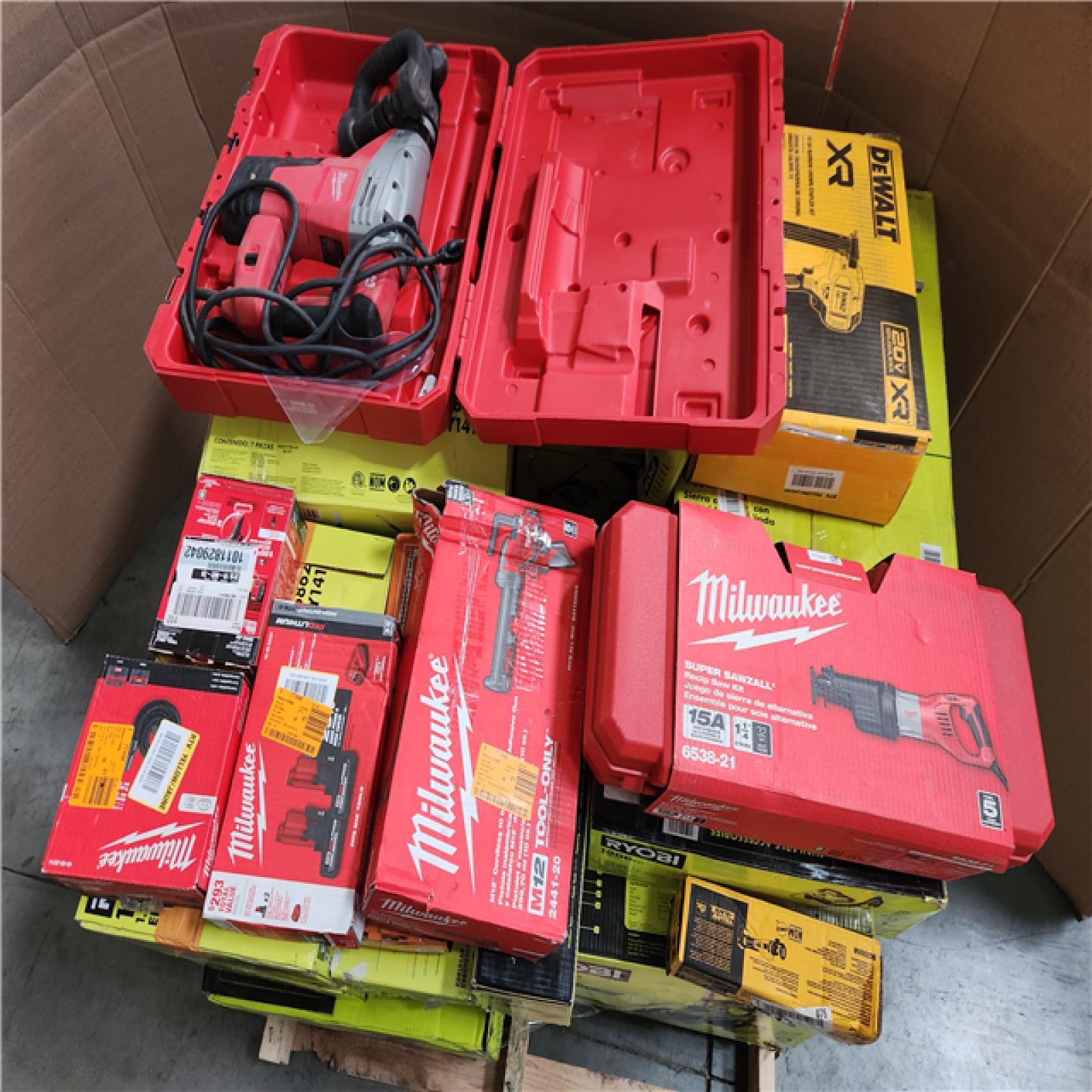 CALIFORNIA AS-IS TOOL PALLET