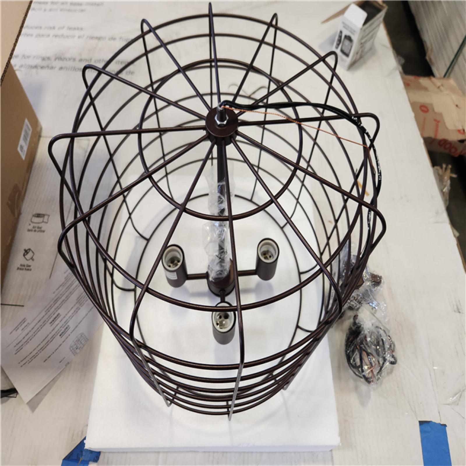Phoenix Location NEW Seasons 4-Light Chandelier Part#: 1190003 Pallet (18 Total) (Sealed)