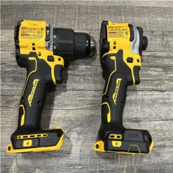 AS-IS DEWALT ATOMIC 20V MAX Lithium-Ion Cordless 2-Tool Combo Kit
