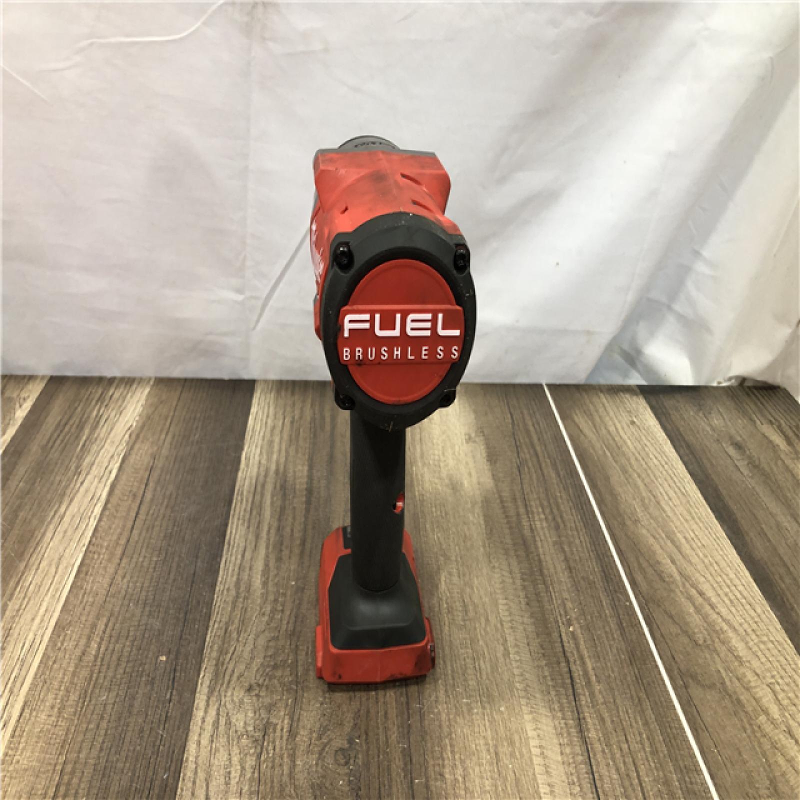 AS-IS Milwaukee FUEL 18V Lithium-Ion Brushless Cordless 1/2 in. Impact Wrench w/Friction Ring Kit