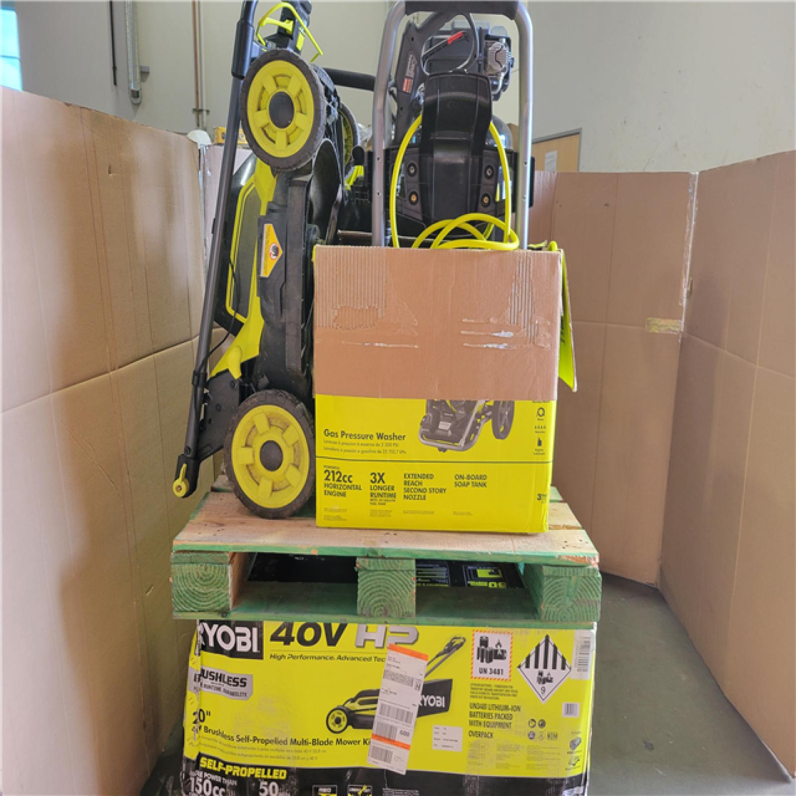 CALIFORNIA AS-IS OUTDOOR POWER EQUIPMENT