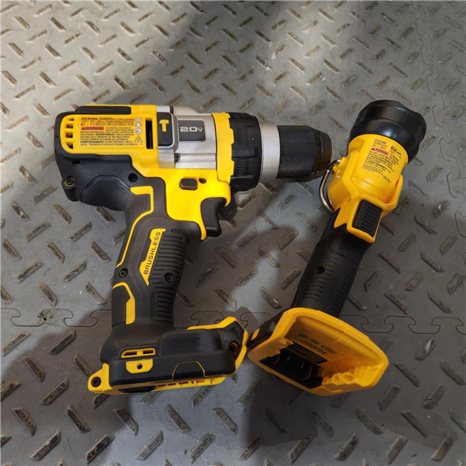 HOUSTON Location-AS-IS-DEWALT 20V MAX Lithium-Ion Cordless 3-Tool Combo Kit with 5.0 Ah Battery and 1.7 Ah Battery APPEARS IN NEW Condition