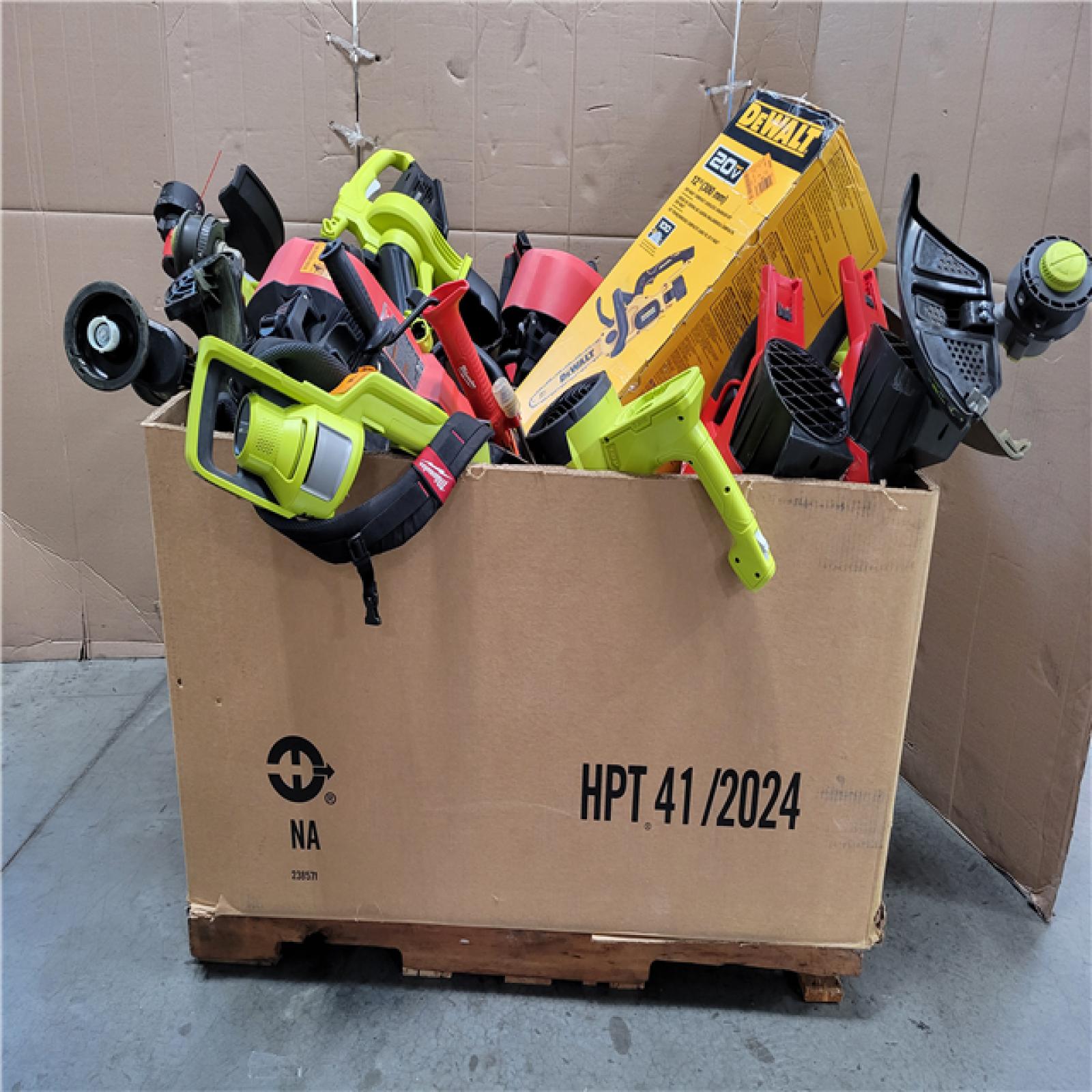 CALIFORNIA AS-IS TOOL PALLET