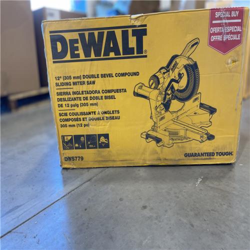 New! - DEWALT 15 Amp Corded 12 in. Double Bevel Sliding Compound Miter Saw