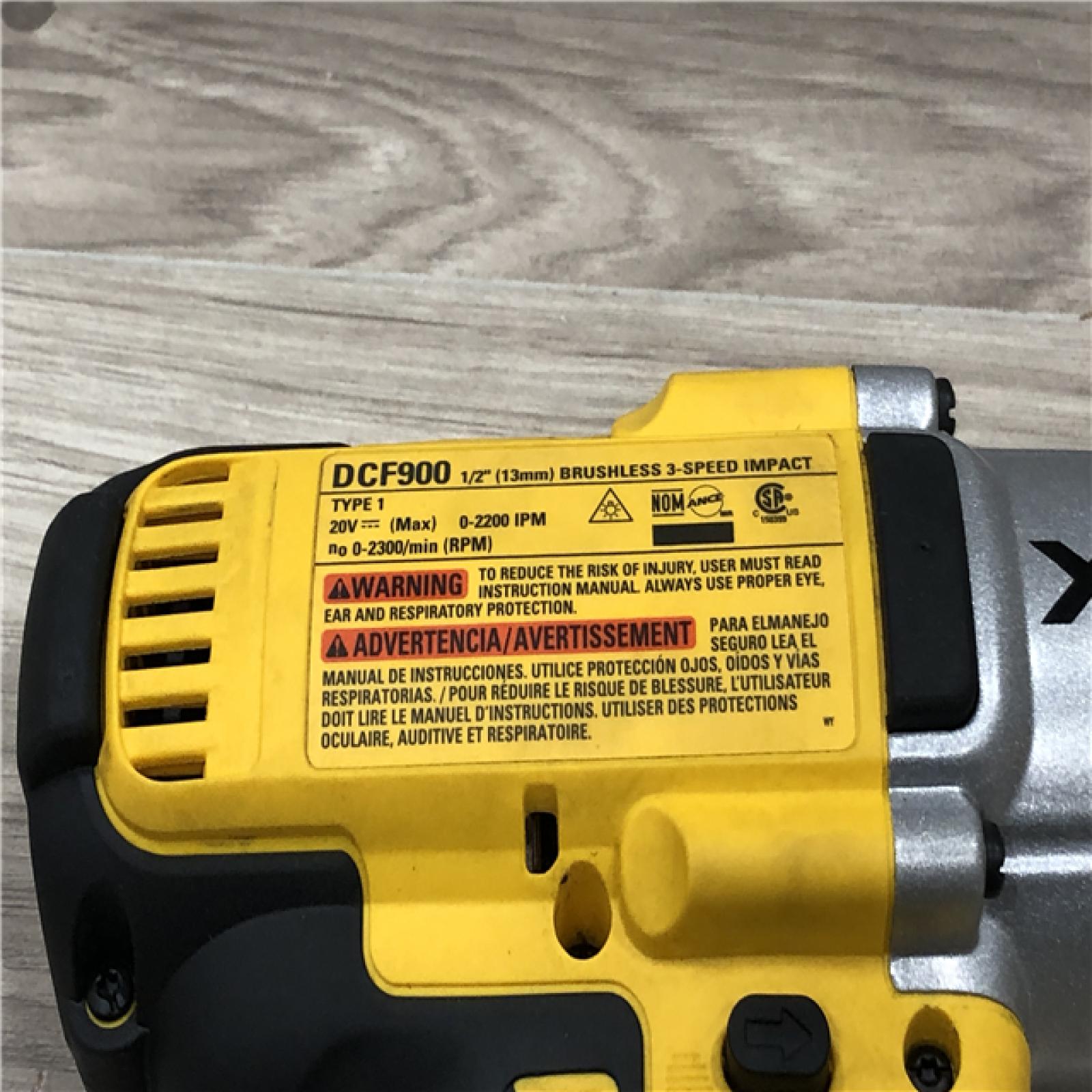 AS-IS DEWALT 20V MAX Cordless 1/2 in. Impact Wrench (Tool Only)