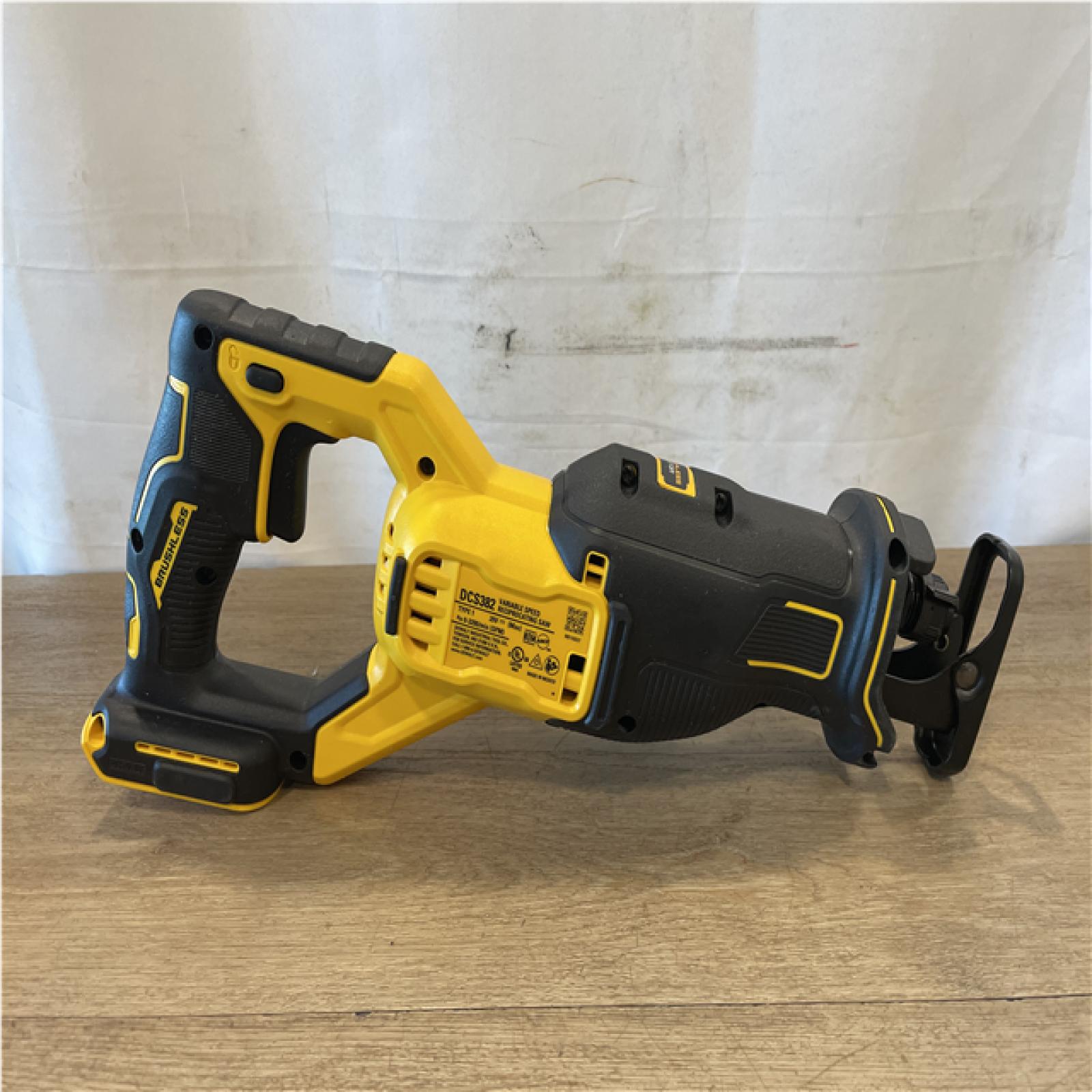 AS-IS DEWALT 20V MAX Cordless Brushless Reciprocating Saw (Tool Only)
