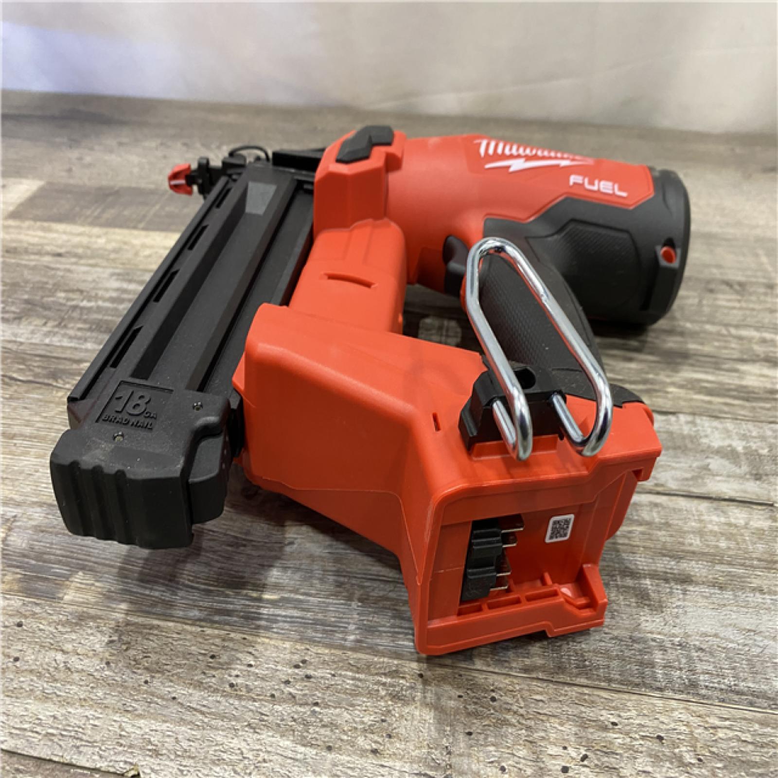 AS-IS Milwaukee  FUEL 18-Volt Lithium-Ion Brushless Cordless Gen II 18-Gauge Brad Nailer (Tool-Only)