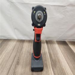 AS-IS- Milwaukee M12 FUEL 12V Li-Ion Brushless Cordless Stubby 3/8 in. Impact Wrench Kit W/(1) 5.0 Ah High Output Battery