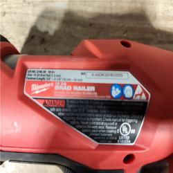 HOUSTON LOCATION - AS - IS Milwaukee FUEL 18-Volt Lithium-Ion Brushless Cordless Gen II 18-Gauge Brad Nailer (Tool-Only)