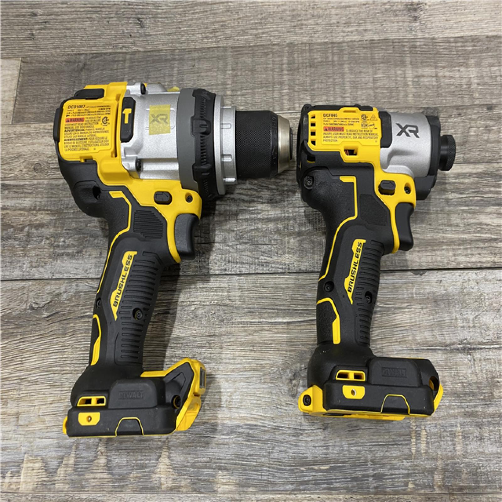 AS-IS DEWALT 20V MAX Lithium-Ion Cordless 2-Tool Combo Kit