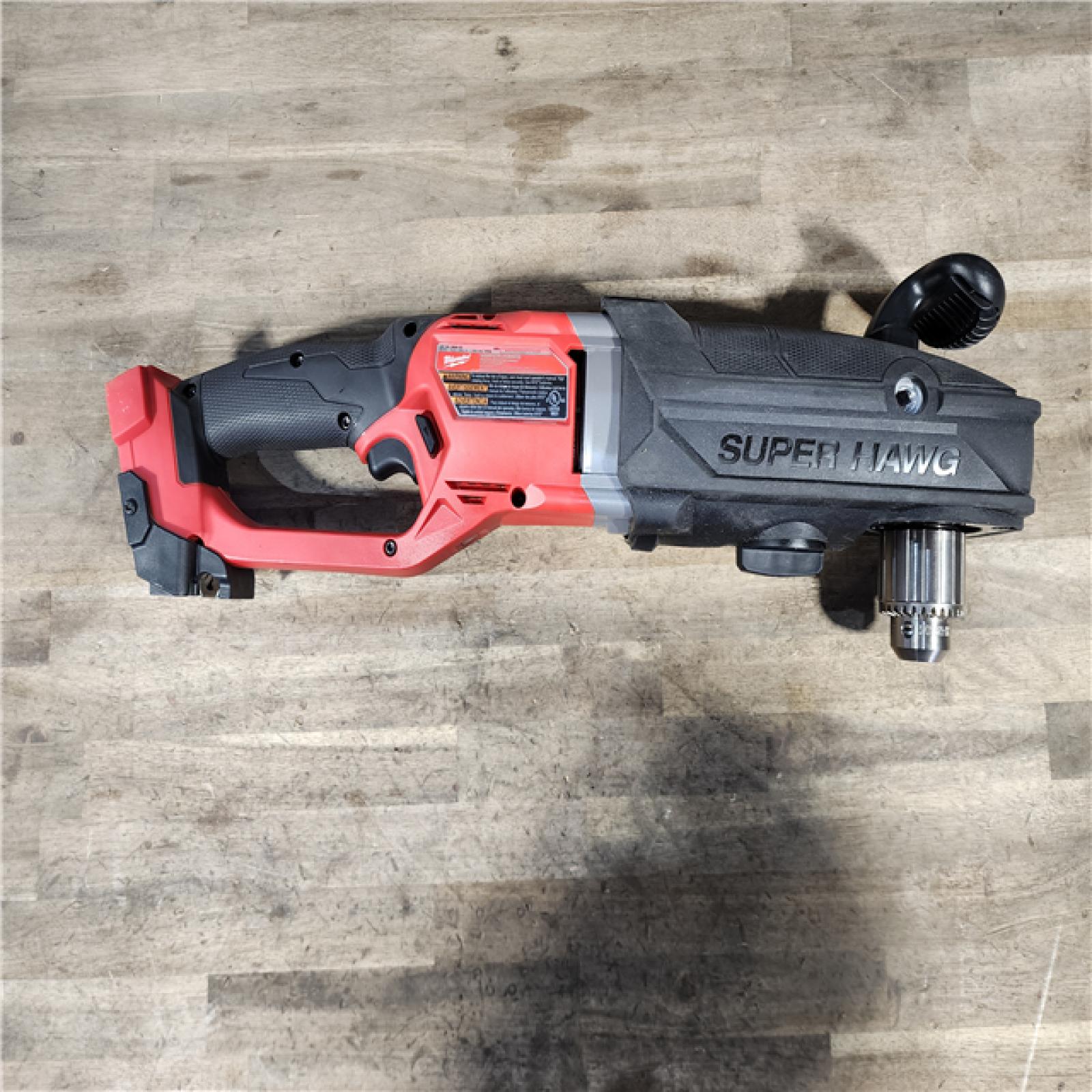 HOUSTON LOCATION - AS-IS Milwaukee M18 18V Fuel 1/2 Right Angle Drill Super Hawg Cordless Lithium-Ion 2809-20 (TOOL ONLY)