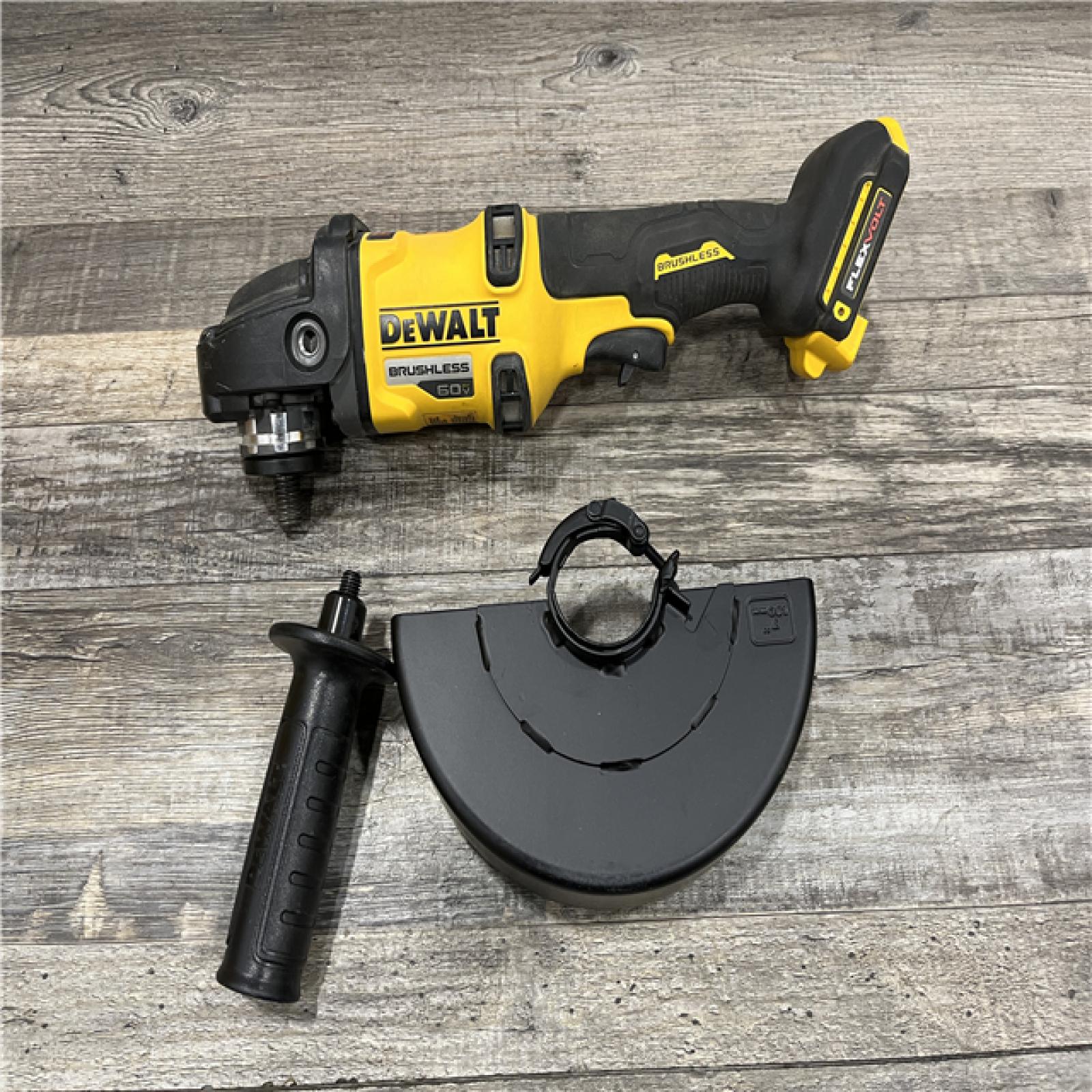 AS-IS DEWALT FLEXVOLT 60V Cordless 7 in. Angle Grinder (Tool-Only)