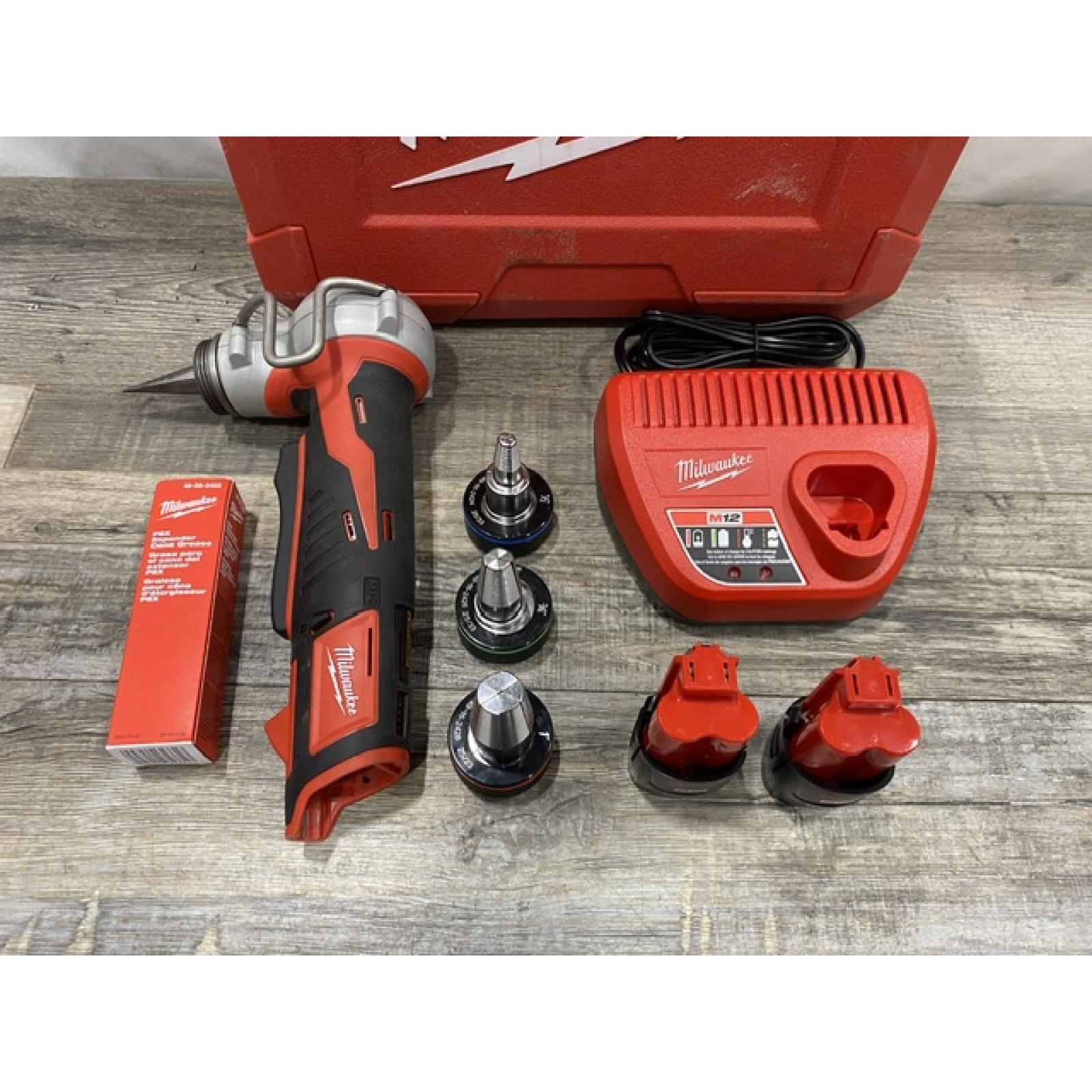 AS-IS Milwaukee Cordless PEX Expansion Tool Kit