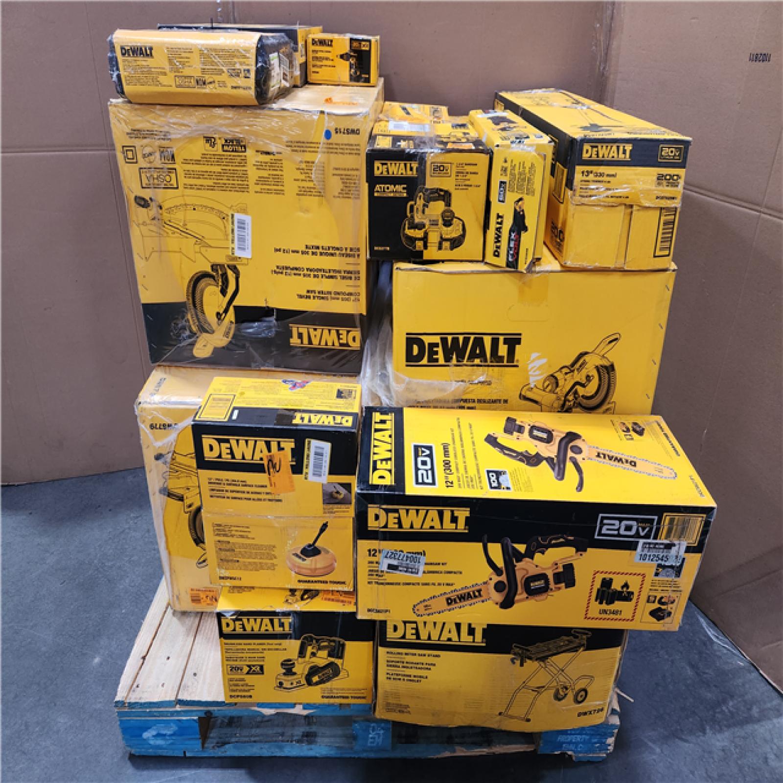 California NEW DeWalt Tool Pallet