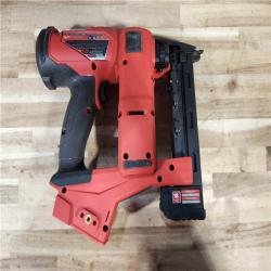 HOUSTON LOCATION - AS-IS Milwaukee FUEL 18-Volt Lithium-Ion Brushless Cordless 18-Gauge 1/4 in. Narrow Crown Stapler (Tool-Only)