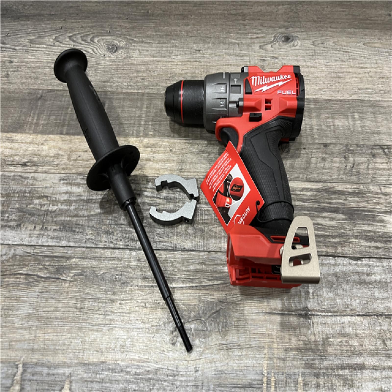 AS-IS Milwaukee FUEL 18V Lithium-Ion Brushless Cordless 1/2 in. Hammer Drill/Driver (Tool-Only)