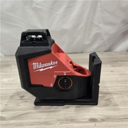 AS-IS Milwaukee-3632-21 M12 Green Beam Laser 360° 3-Plane Kit