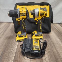 AS-IS- DeWalt 20V MAX ATOMIC Cordless Brushless 4-Tool Combo Kit
