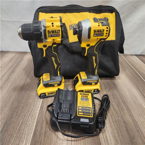 AS-IS- DeWalt 20V MAX ATOMIC Cordless Brushless 4-Tool Combo Kit