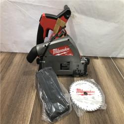 AS-IS Milwaukee FUEL 18V Lithium-Ion Cordless Brushless 6-1/2 in. Plunge Cut Track Saw (Tool-Only)