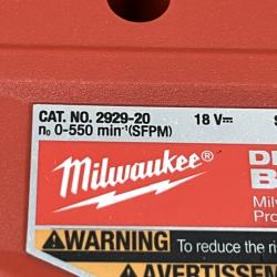 AS-IS Milwaukee FUEL 18V Lithium-Ion Brushless Cordless Deep Cut Band Saw (Tool-Only)